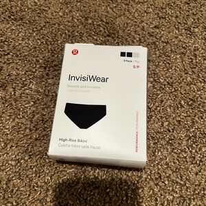 lululemon athletica InvisiWear High-Rise Bikini - Black